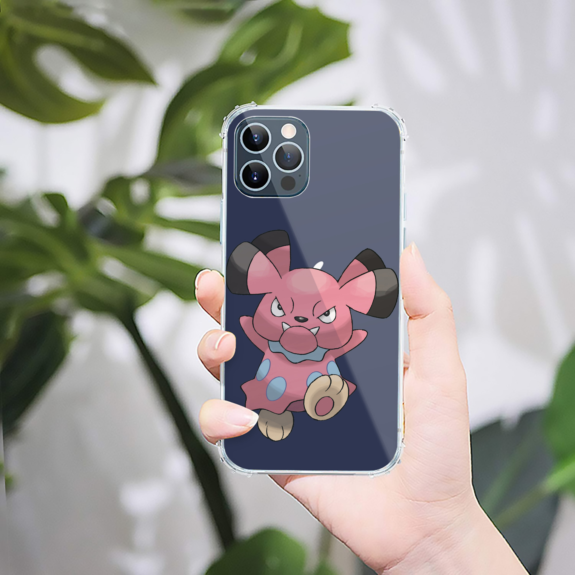 （画像用） ポケットモンスター Pokémon 【iPhone 12シリーズ対応】透明スマホケース（クリアソフトケース）